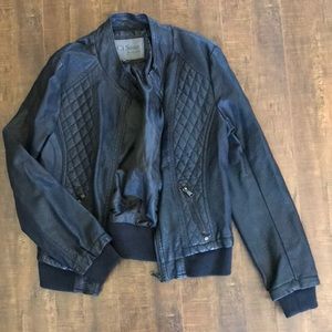 Faux Leather Jacket